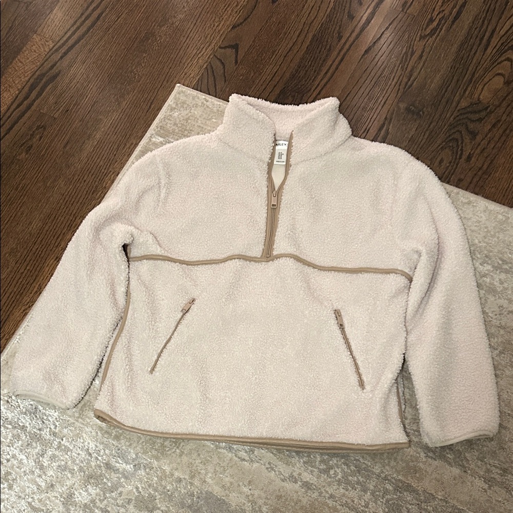 bailey 44 sherpa half zip pullover